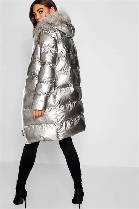 cooling fabric metallic jacket under $100|Women's Fall Metallic Coats & Jackets .